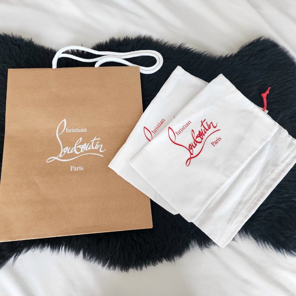 Christian Louboutin Collection - 2 Dust Bags + Shopping Tote